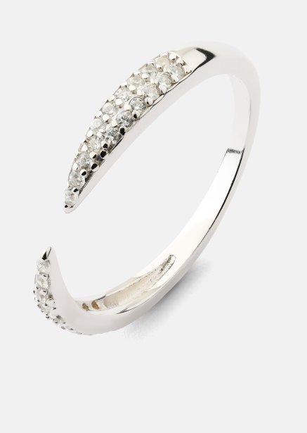 Ring Celestina - Verzilverd