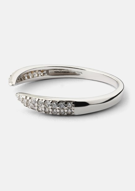 Ring Celestina - Verzilverd