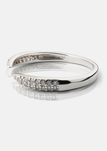 Ring Celestina - Verzilverd