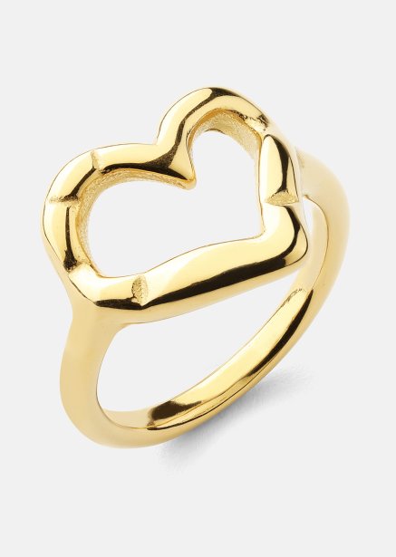 Ring Heartbeat - 18k Verguld