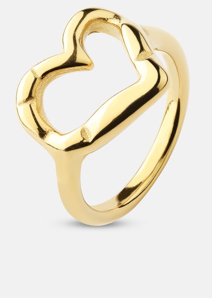 Ring Heartbeat - 18k Verguld