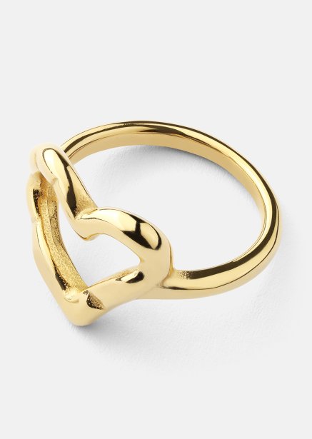 Ring Heartbeat - 18k Verguld