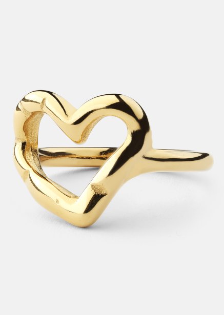 Ring Heartbeat - 18k Verguld
