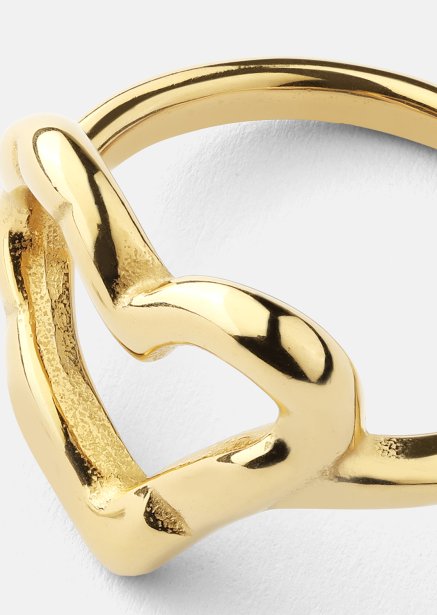 Ring Heartbeat - 18k Verguld