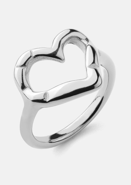 Ring Heartbeat - Verzilverd