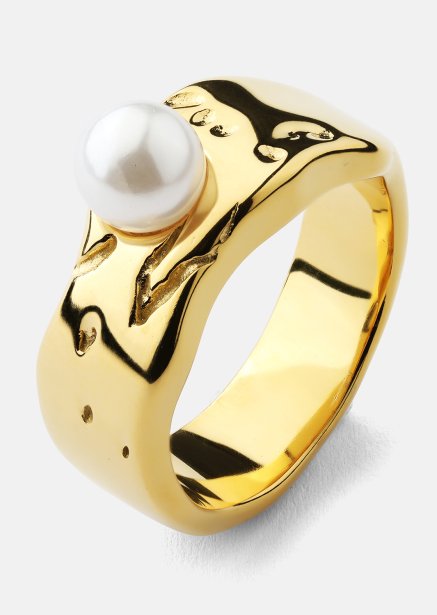 Ring Pearl Serenity - 18k Verguld