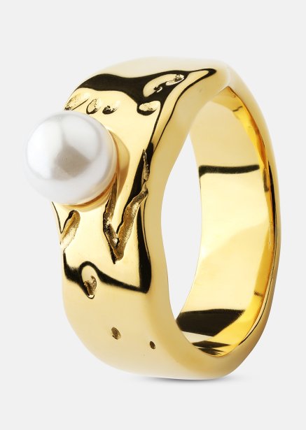 Ring Pearl Serenity - 18k Verguld