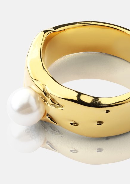 Ring Pearl Serenity - 18k Verguld