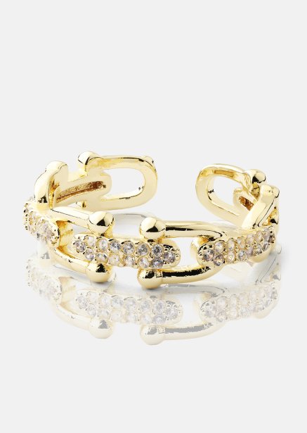 Ring Link Luxe - 18k Verguld