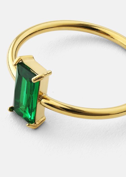 Ring Emeraldis - 18k Verguld