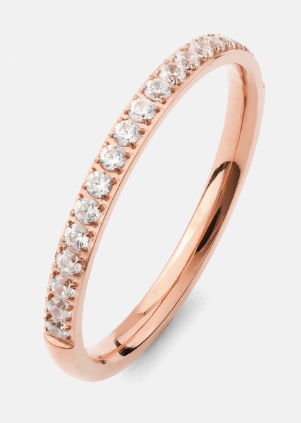 Ring Gloomy - 18k Rose Verguld