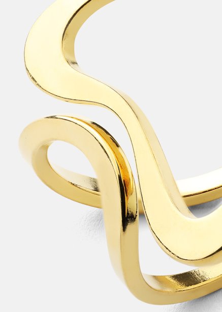 Ring Infinity Flow - 18k Verguld