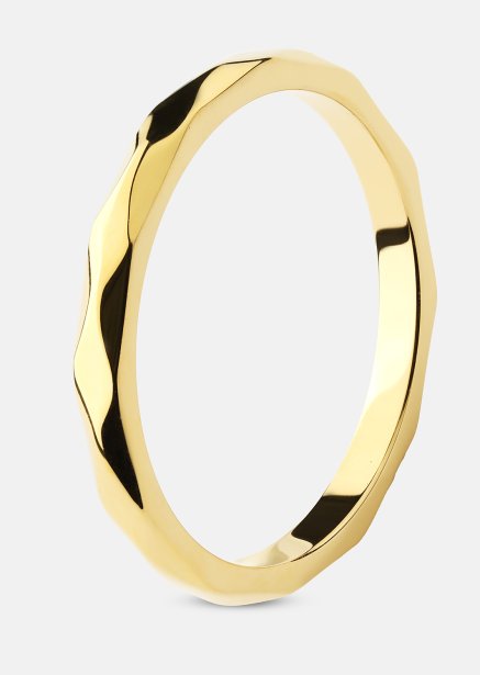 Ring Facet Gleam - 18k Verguld
