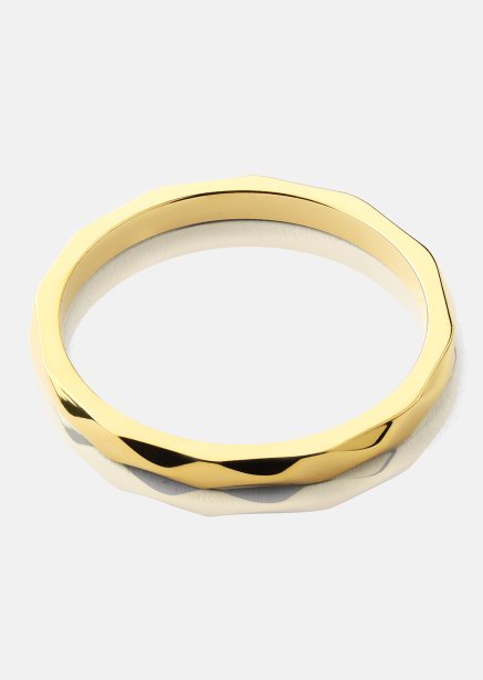 Ring Facet Gleam - 18k Verguld
