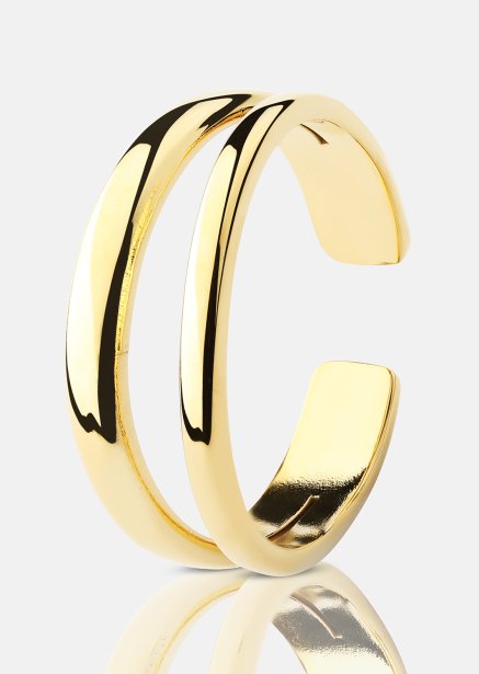 Apertura Ring - 18k Verguld