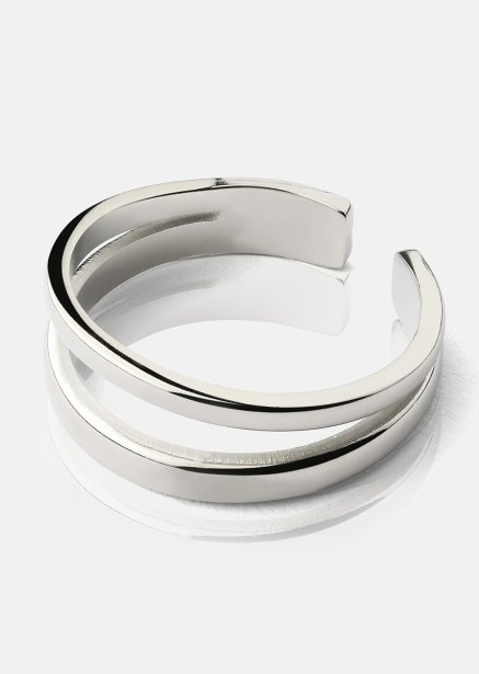 Apertura Ring - Verzilverd