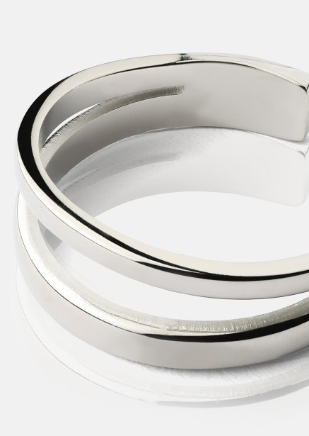 Apertura Ring - Verzilverd
