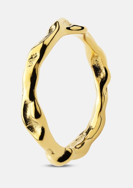 Ondula Ring - 18k Verguld
