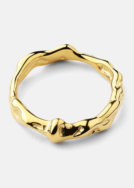 Ondula Ring - 18k Verguld