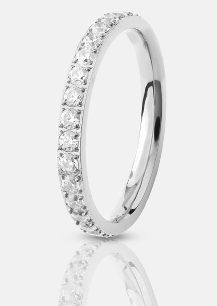 Celestara Ring - Verzilverd