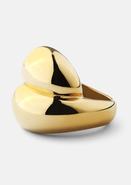 Ring Bold Flow - 18k Verguld