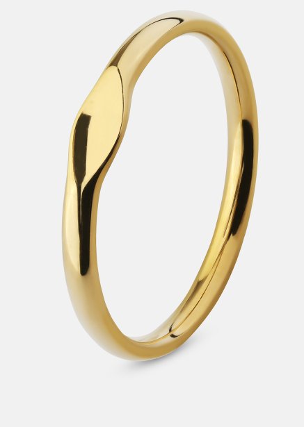 Initial Ring – 18k Verguld