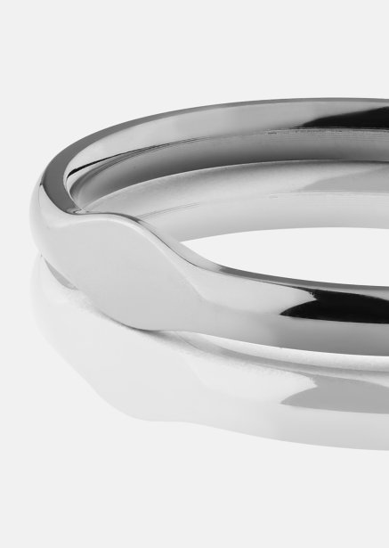 Initial Ring – Verzilverd