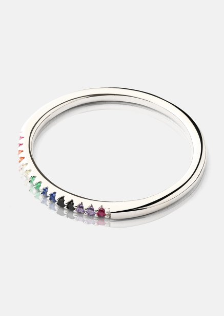 Ring Prism - Verzilverd