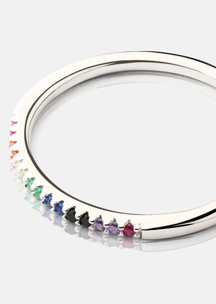 Ring Prism - Verzilverd