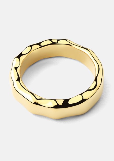 Ring Sculpted Flow - 18k Verguld