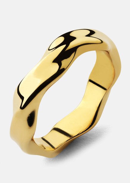 Ring Flow - 18k Verguld