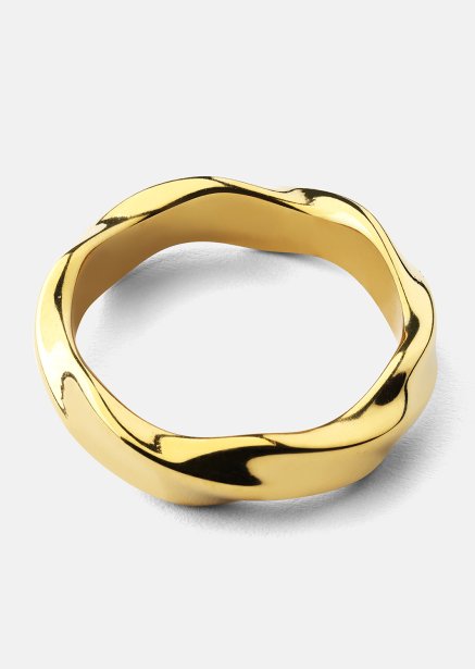 Ring Flow - 18k Verguld
