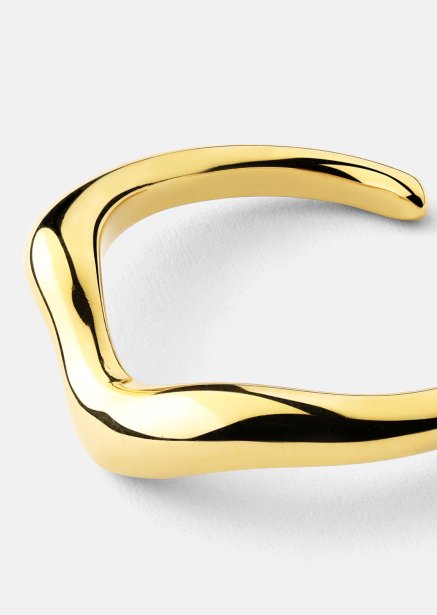 Ring Flow - Verguld met 18k goud