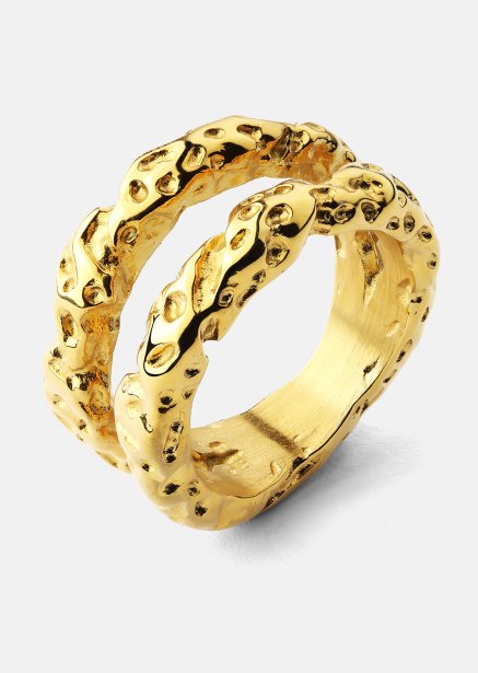 Ring Duo - 18K Verguld
