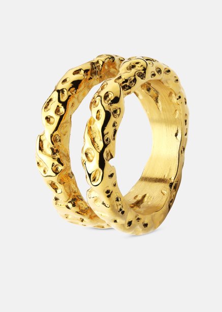 Ring Duo - 18K Verguld