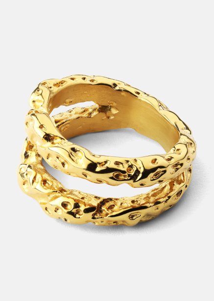 Ring Duo - 18K Verguld