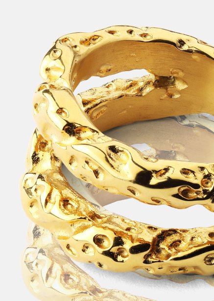 Ring Duo - 18K Verguld
