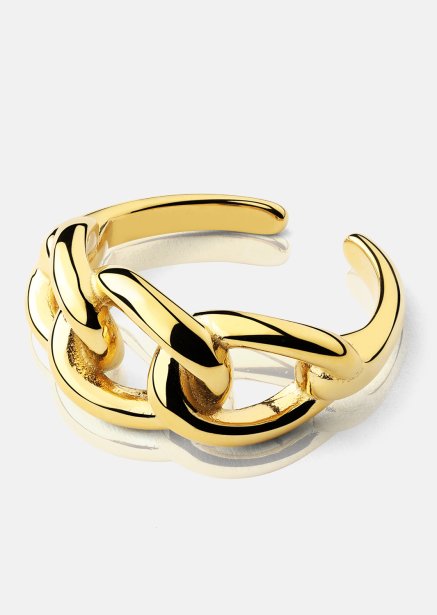 Ring Golden Link - 18K Verguld