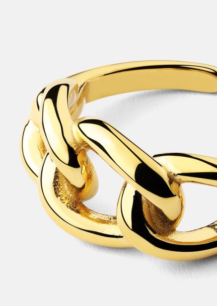 Ring Golden Link - 18K Verguld