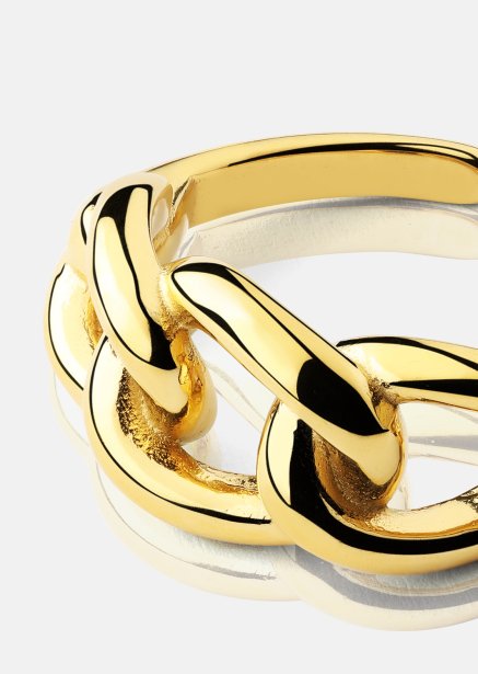 Ring Golden Link - 18K Verguld