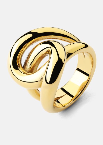 Ring Infinity Knot - 18k Verguld