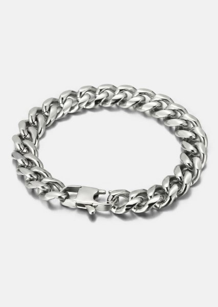 Armband Iron Valor - Verzilverd