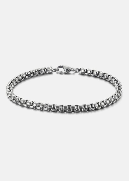 Armband Steel Valor - Verzilverd