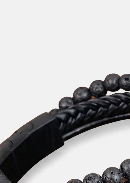 Leren armband Titan Loom