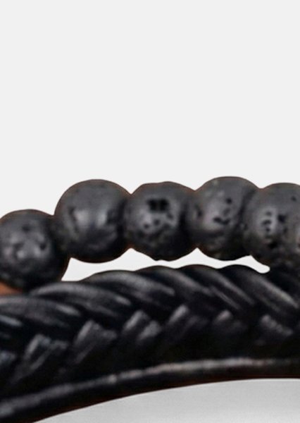 Leren armband Titan Loom
