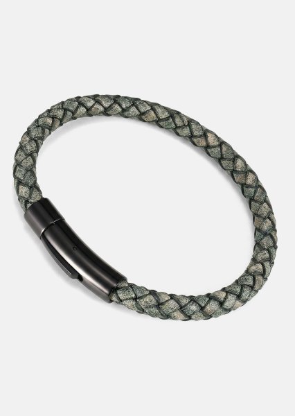Leren armband Talon Weave