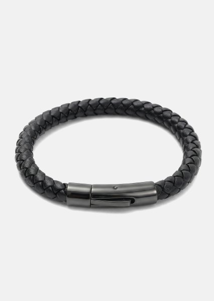 Leren armband Noble Weave