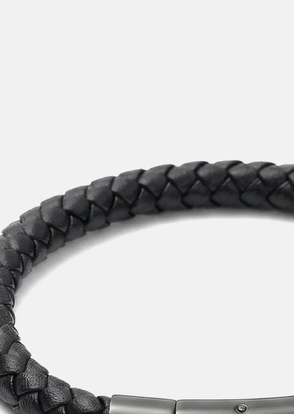 Leren armband Noble Weave