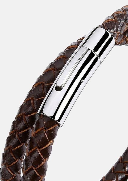 Leren armband Titan Knot
