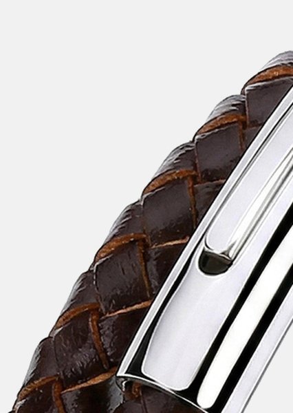 Leren armband Titan Knot